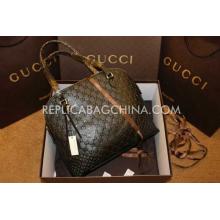 AAA Gucci Handbag Calfskin Coffee