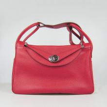 AAA Hermes Lindy Red 6208 Cow Leather