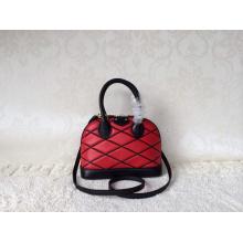 Cheap 1:1 Louis Vuitton Malletage Alma BB Bag Red M50107