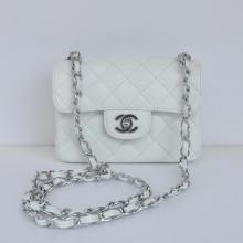 Cheap Chanel Classic Flap bags White 1115 YT6845