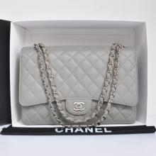 Cheap Chanel Grey 47600 Lambskin