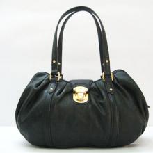 Cheap Mahina Leather Black Cross Body Bag YT2478