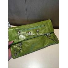 Fake Balenciaga Clutch YT4446 Green Wallet Sold Online
