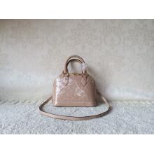Fake Best Quality Louis Vuitton Monogram Vernis Alma BB Bag M90175 Dune