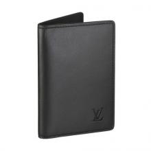 Fake Nomade Leather Black Cow Leather Wallet