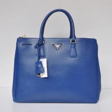 Fake Prada Blue Ladies Handbag Sold Online