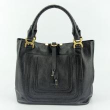 High Imitation Chloe Handbag Lambskin Black Sale