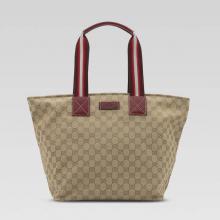 High Imitation Gucci Tote bags Canvas Brown Ladies