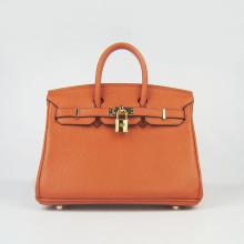 High Quality Replica Hermes Birkin Orange YT3195 Cow Leather