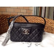 Hot Replica Chanel Vanity Case Bag Black Cruise 2014