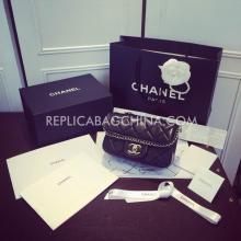 Imitation Chanel Classic Flap Black Shoulder Bag