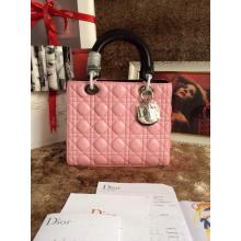 Imitation Dior Lady Pink Leather