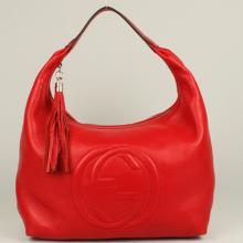 Imitation Gucci Hobo bags Red Lambskin Ladies