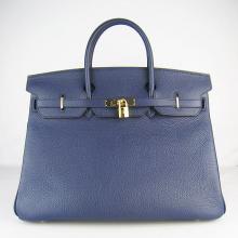 Imitation Hermes Birkin Handbag Blue