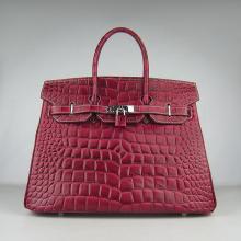 Imitation Hermes Birkin YT6180 Crocodile Handbag