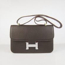 Imitation Hermes Constance Cow Leather Cross Body Bag
