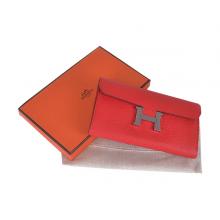 Imitation Hermes Wallet Cow Leather H6023