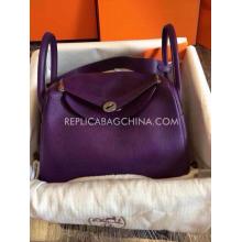 Imitation High Quality Hermes Purple Calfskin