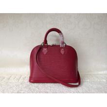 Imitation Louis Vuitton Epi Alma PM Bag M4058E Carmine at UK