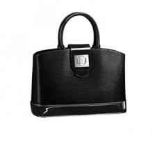 Imitation Louis Vuitton EPI Leather M4033N Black Cow Leather
