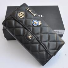 Imitation Wallet Black Lambskin Card Bags Sold Online