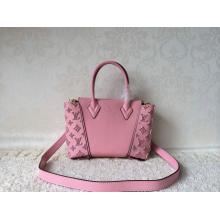 Knockoff Louis Vuitton Monogram W BB Tote Bag Pink