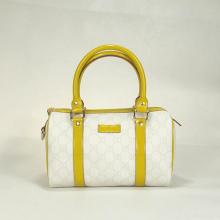 Replica 1:1 Gucci Top Handle bags Ladies Yellow Canvas