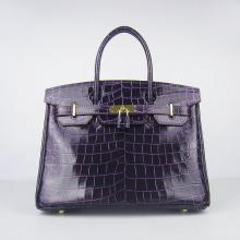 Replica Birkin 6088 Purple Handbag