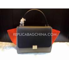 Replica Celine Handbag Calfskin Black