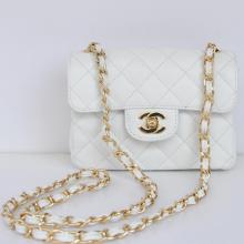 Replica Chanel Classic Flap bags White YT1898 Cross Body Bag
