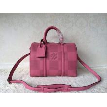 Replica Louis Vuitton Keepall Mini Luggage Bag Fushia UK