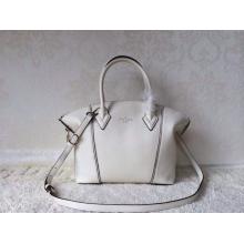 Replica Luxury Louis Vuitton Soft Lockit PM Bag White