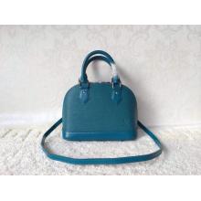Top Louis Vuitton Epi Alma BB Bag M40853 Cyan